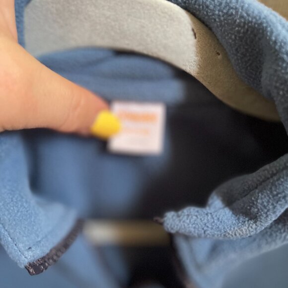 Gymboree boys' fleece pullover with a quarter-zip mock neck - Picture 2 of 2